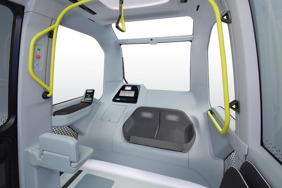 Интерьер Toyota e-Palette 2019 года  (фото 16 из 29)